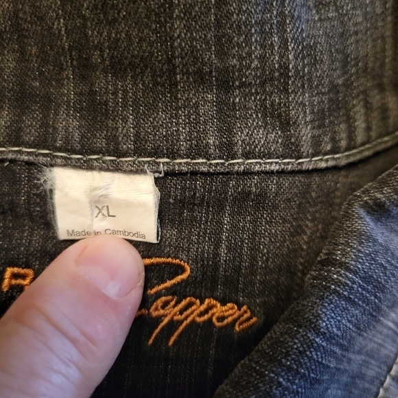 Riders Capper by Lee XL Denim Jacket - Picture 4 of 7